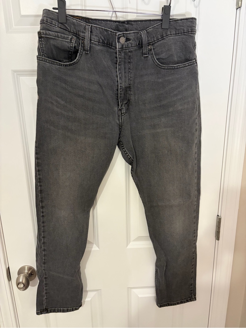 Levi’s 512 Slim Taper Men's Black Washed Jeans 36x30